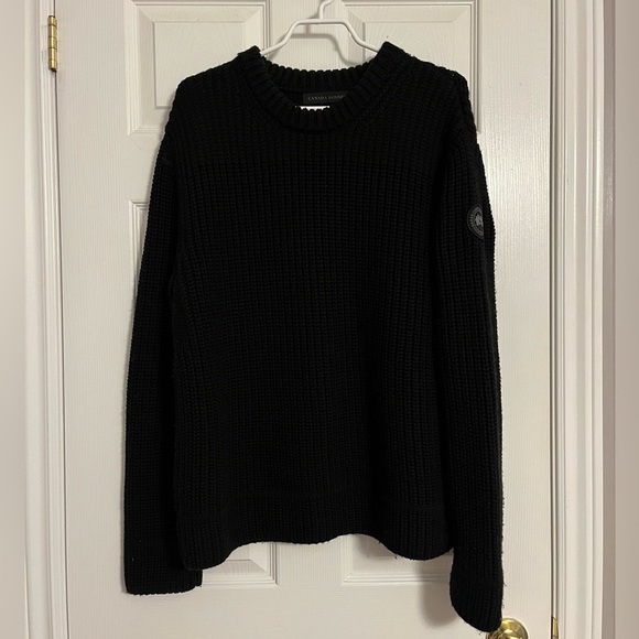 AUTHENTIC Canada Goose Black Label Knit Sweater - Picture 3 of 6
